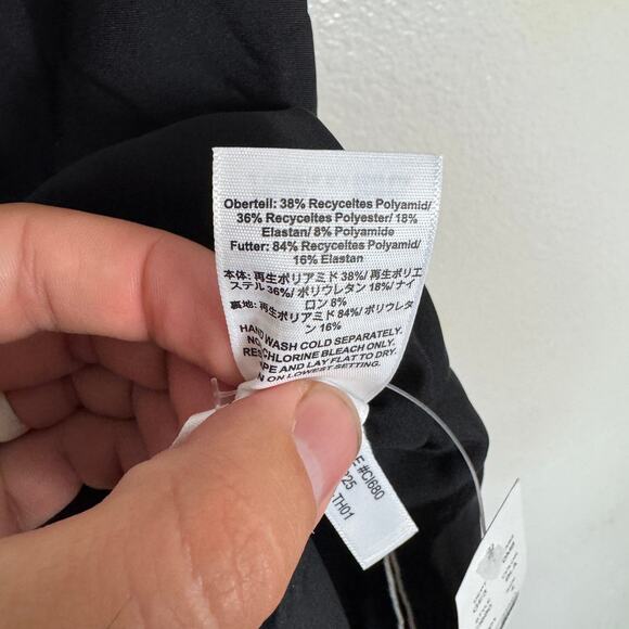 J.Crew Gail Classic Sculpt Swimsuit SZ 4 Black One-Piece Racerback Removable Pad - Picture 7 of 9